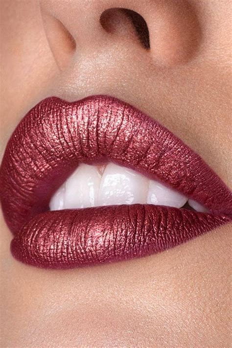 burgundy lipstick for fair skin.